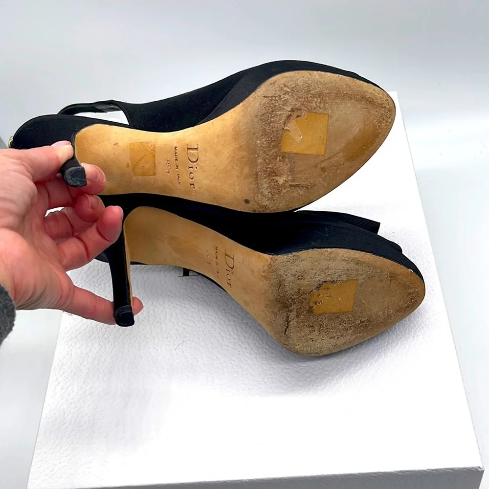 Dior buckle heel